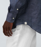 Loro Piana - André Arizona Solaire linen shirt