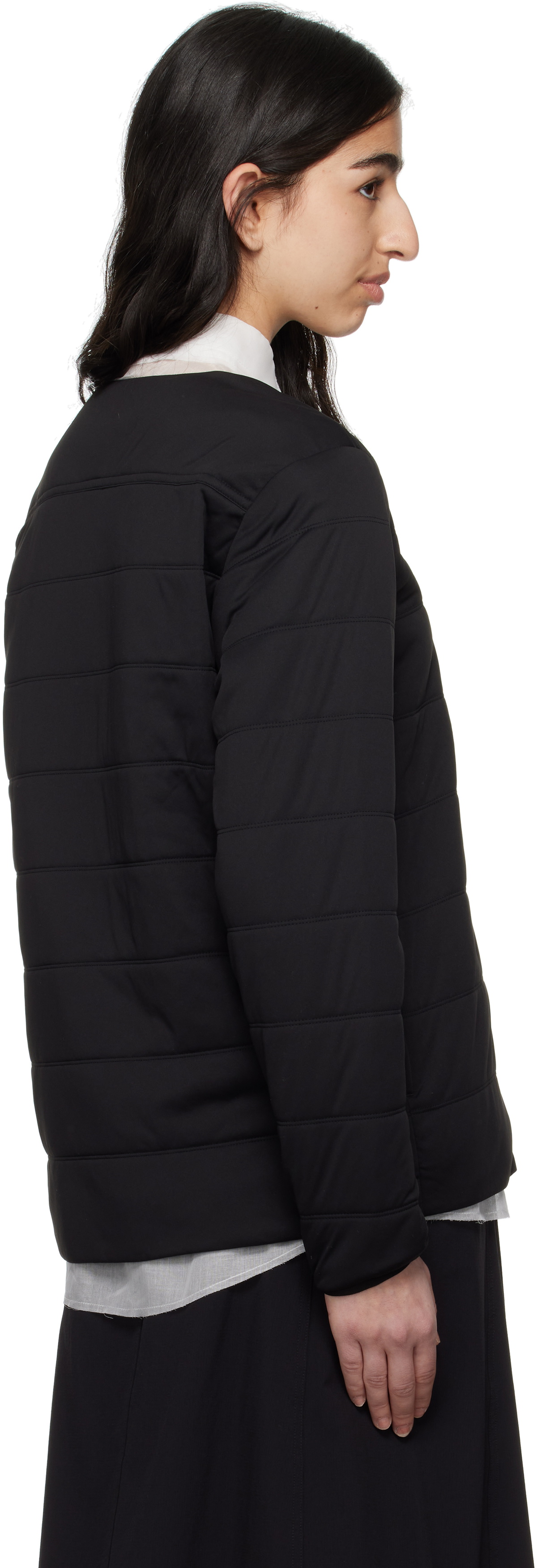 Snow Peak Black Flexible Insulated Cardigan Snow Peak