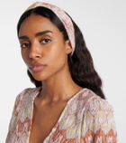 Missoni Lamé head wrap