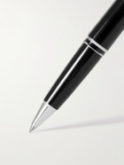 Montblanc - Pix Resin and Platinum-Plated Ballpoint Pen and Meisterstück Leather Wallet Gift Set