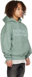 Essentials Kids Blue Bonded Hoodie