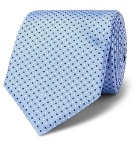 Hugo Boss - 7.5cm Silk-Jacquard Tie - Blue