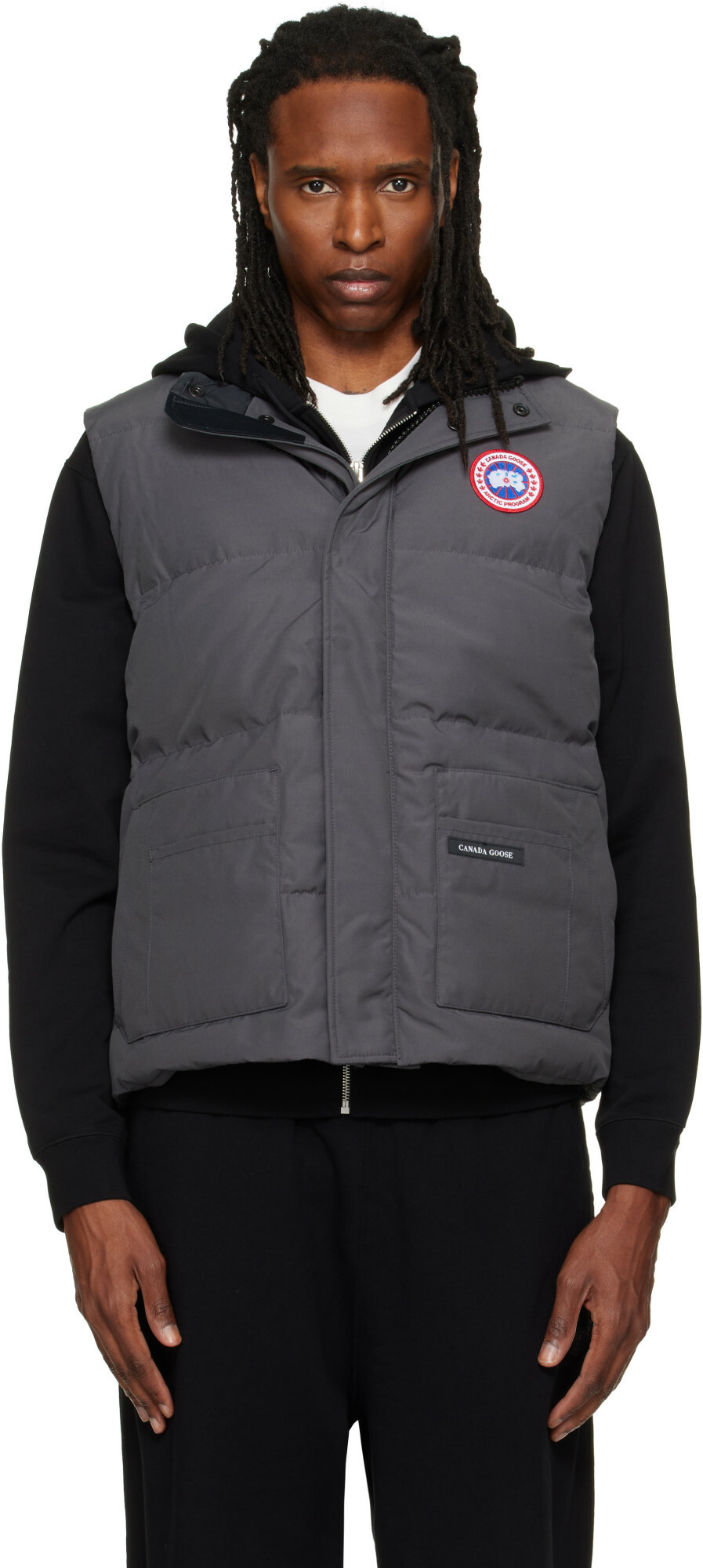 Canada Goose Gray Legacy Freestyle Down Vest