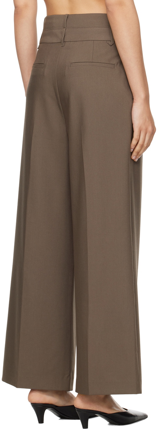 CAMILLA AND MARC Taupe Mallory Trousers