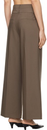 CAMILLA AND MARC Taupe Mallory Trousers