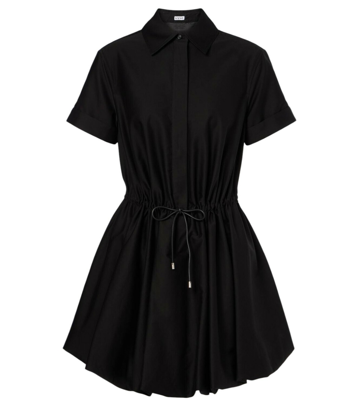 LOEWE - Cotton And Silk Blend Shirt Dress Loewe