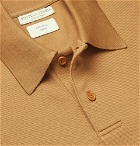 Bottega Veneta - Cotton-Piqué Polo Shirt - Tan