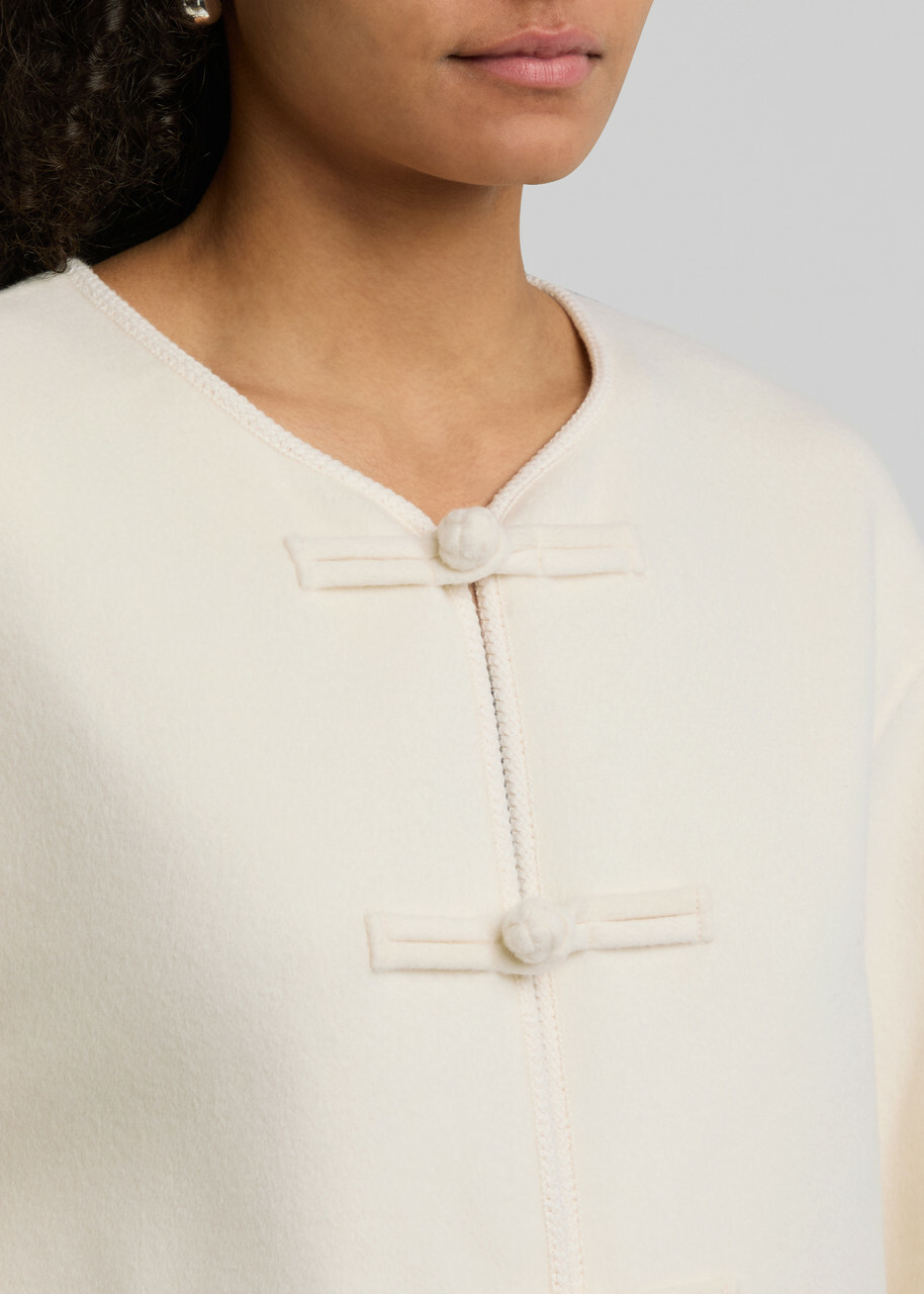 Rohe Wool Jacket Off White Róhe