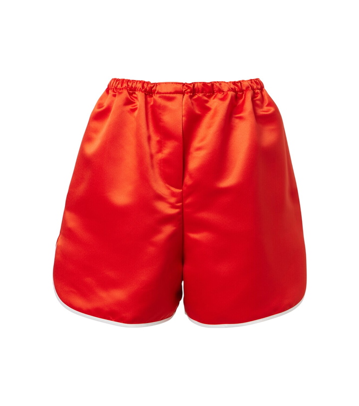 Photo: The Frankie Shop Adia satin shorts