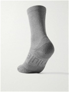 Lululemon - Three-Pack Power Stride PerformaHeel™ Socks - Gray