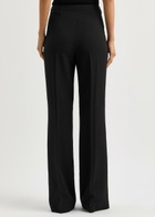 Roland Mouret Wide-leg Stretch-cady Trousers Black