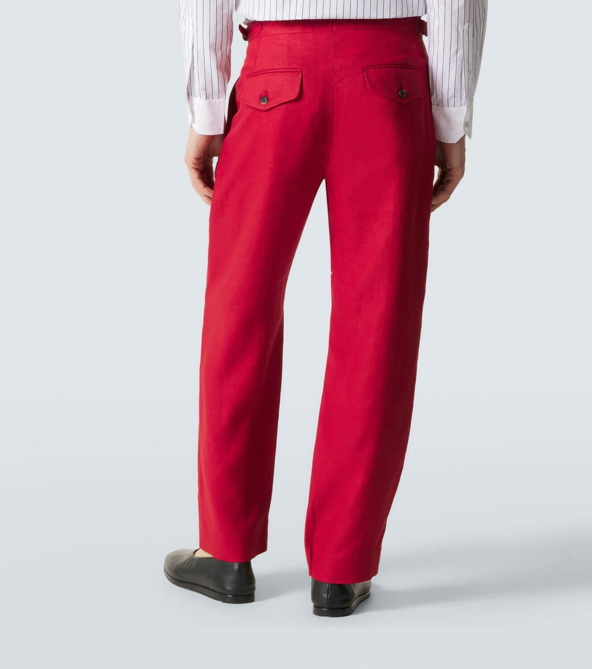 Bode Linen straight pants