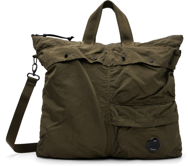 Photo: C.P. Company Khaki Nylon B Tote