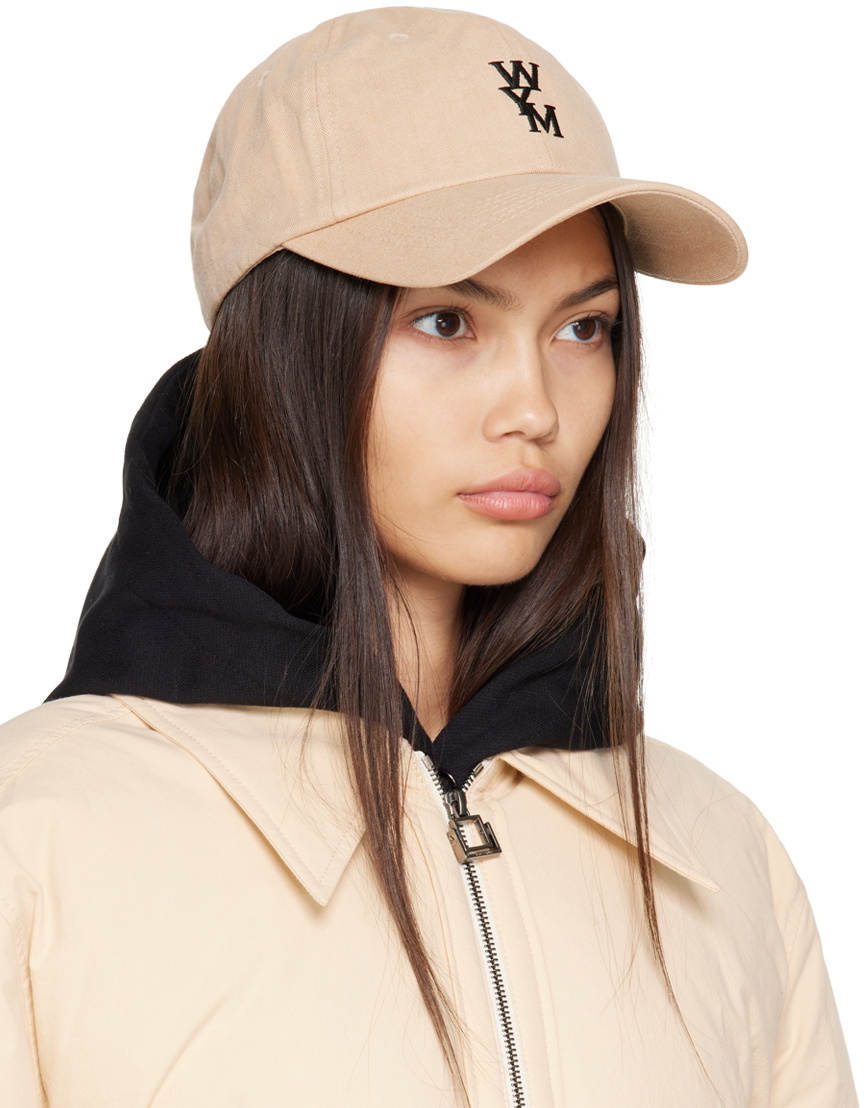 Wooyoungmi Beige Logo Cap