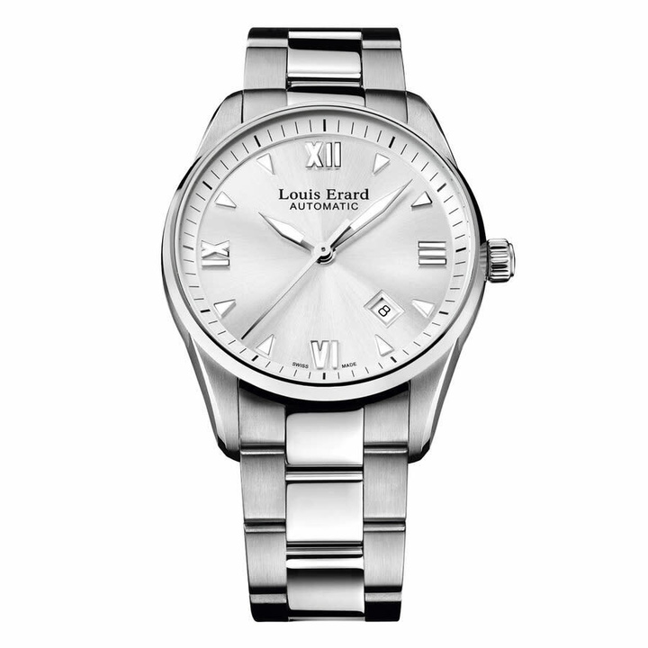 Photo: Louis Erard Heritage Automatic Silver Dial Mens Watch 69101AA01.BMA19