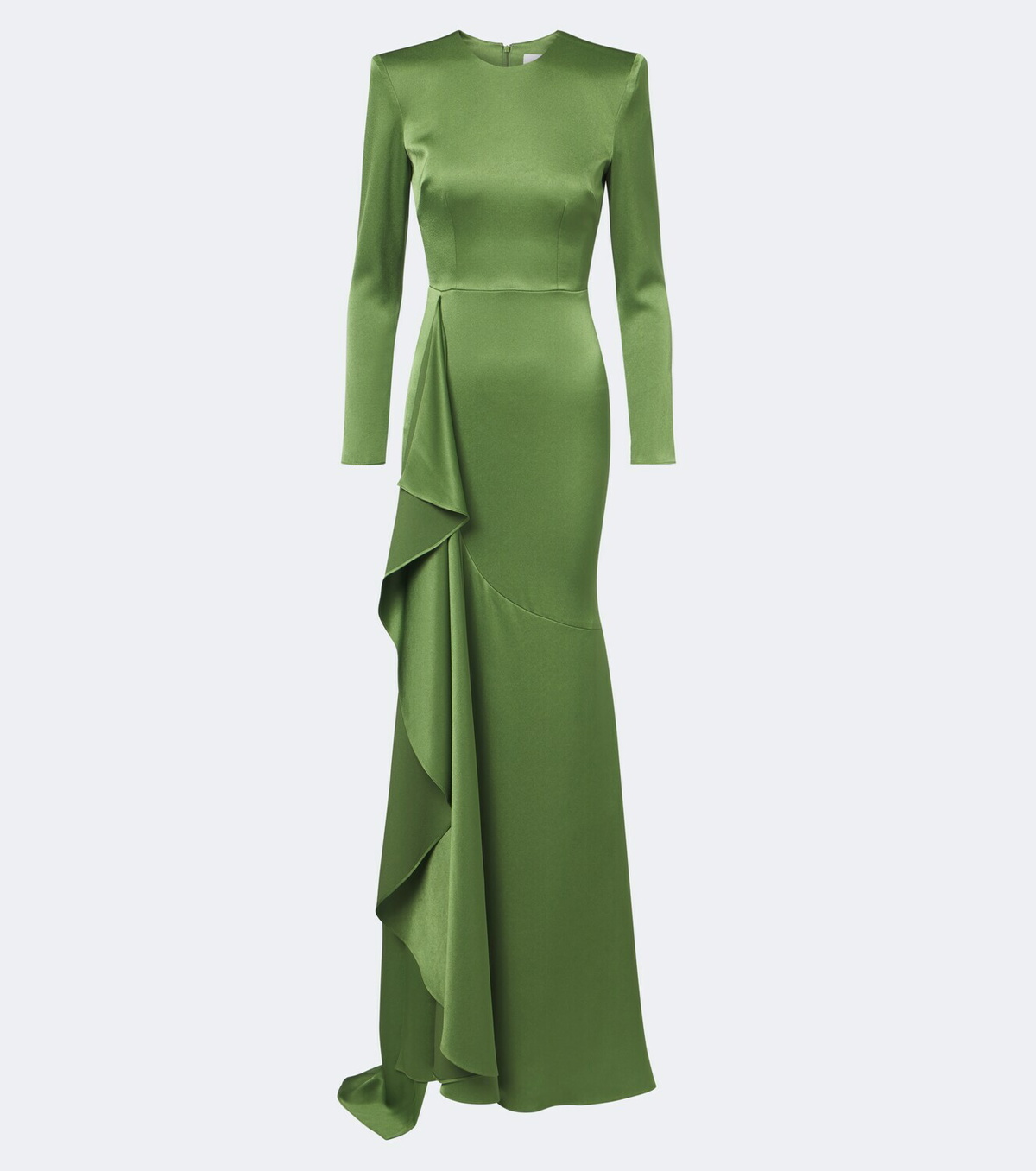 Alex Perry Draped crêpe satin gown