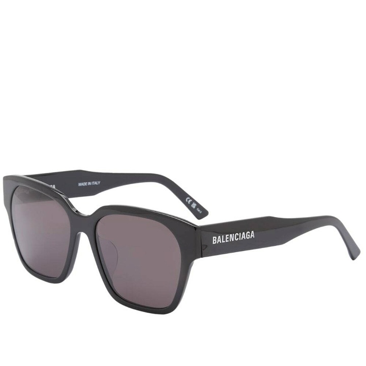 Photo: Balenciaga BB0215SA Sunglasses in Black/Grey