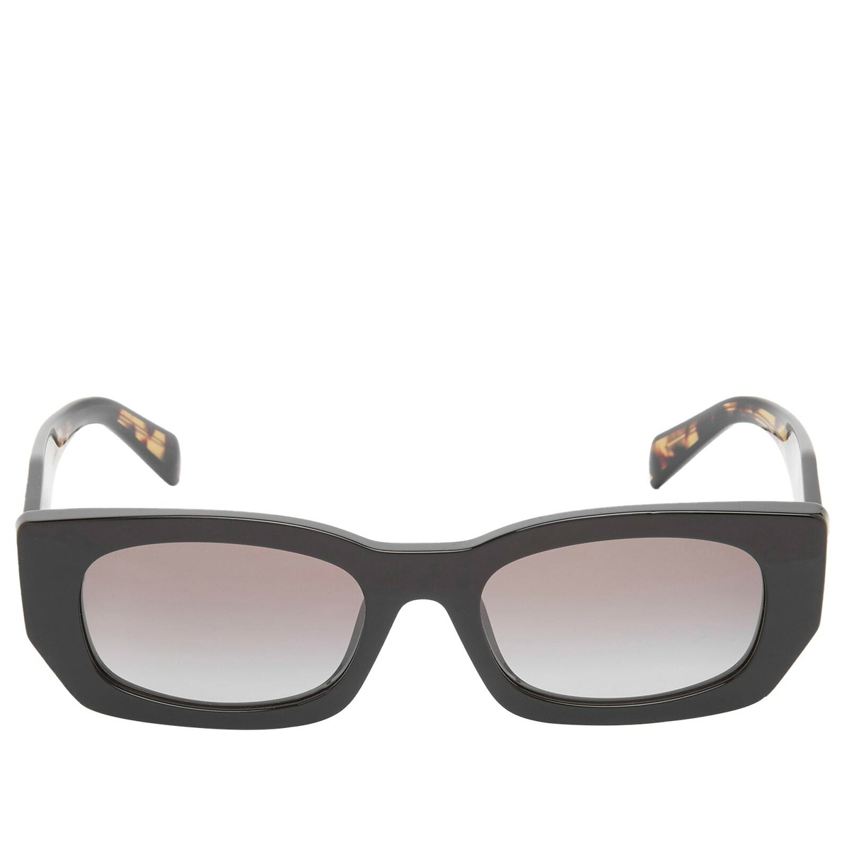 Prada Eyewear Women's 0PR B05S Sunglasses in Black/Grey Gradient 