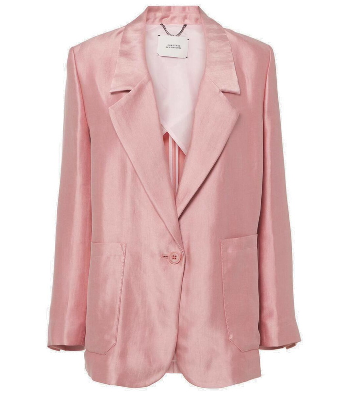 Photo: Dorothee Schumacher Slouchy Elegance satin blazer