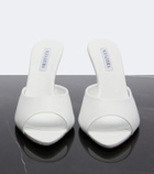 Aquazzura Bisous leather mules