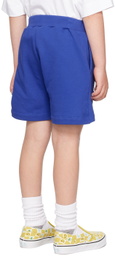 Marni Kids Blue Elasticized Shorts