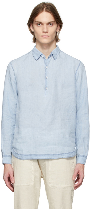 Photo: Barena Blue Pavan Rivola Shirt