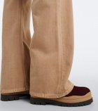 Bogner Arosa shearling-lined suede ankle boots