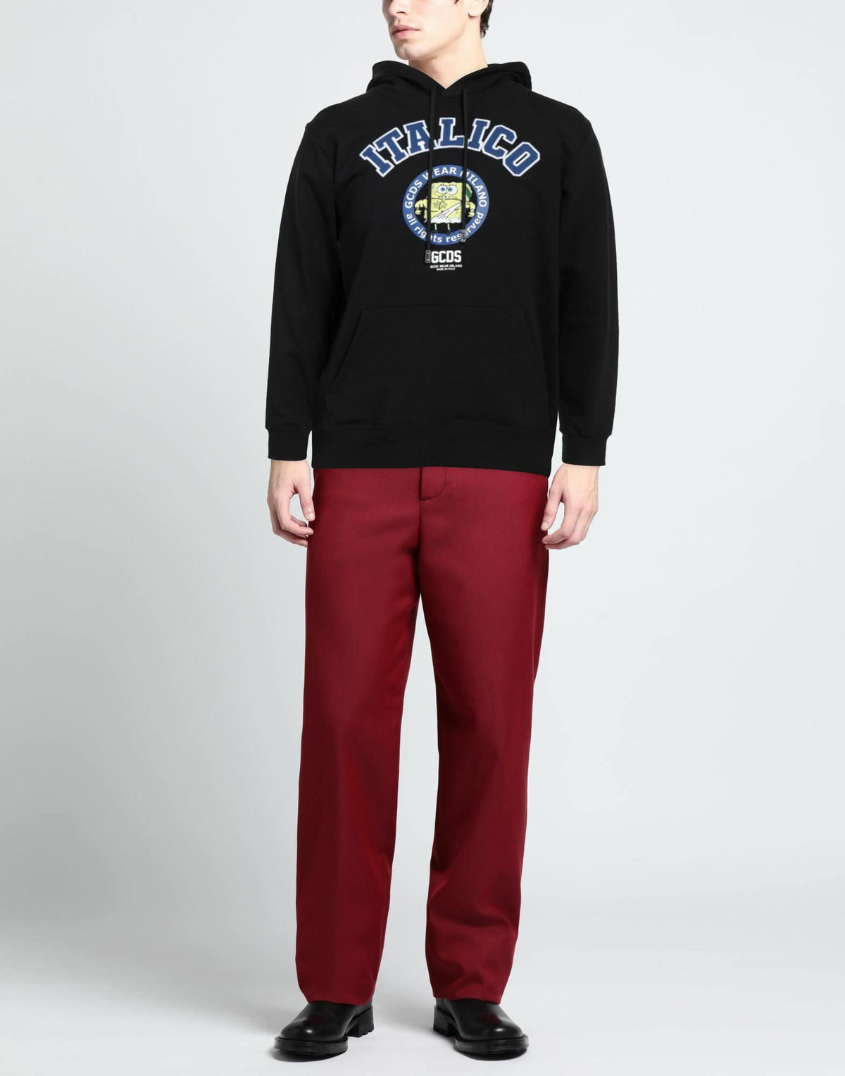 Gcds Mens Sweatshirt in Black
