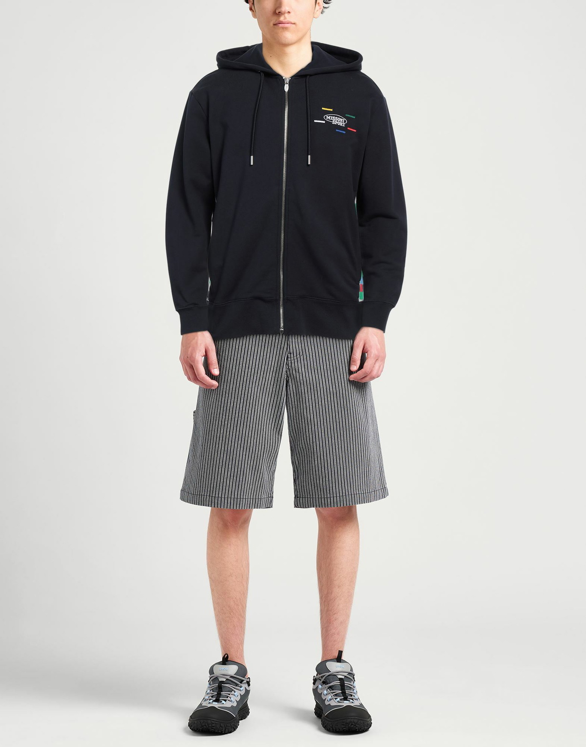 Missoni Mens Sweatshirt Midnight in Blue