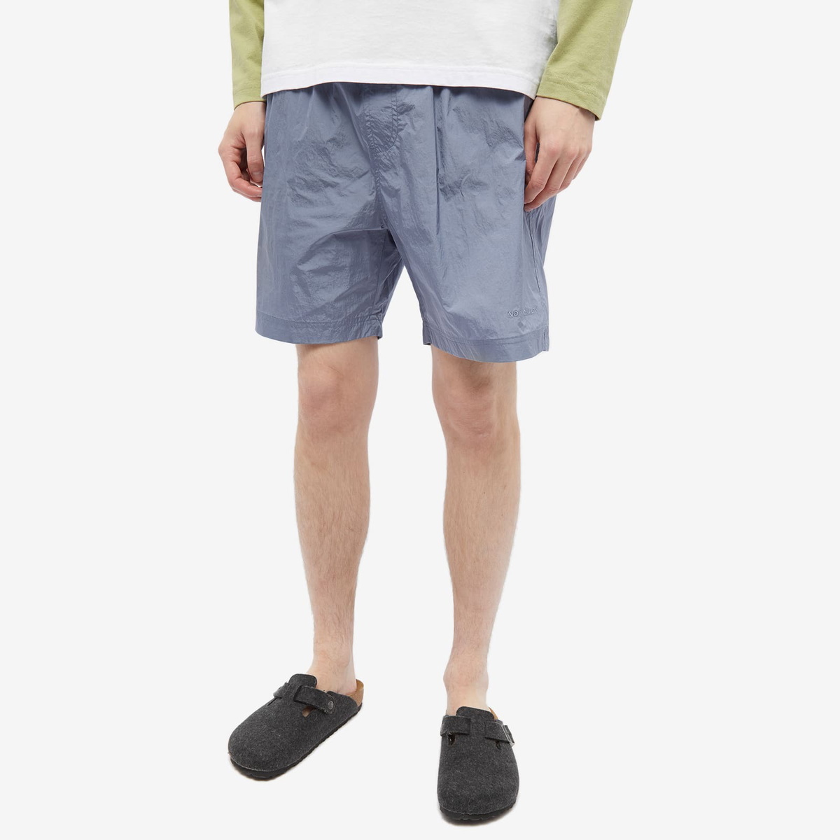 NN07 Men's Warren Swim Shorts in Stone Blue