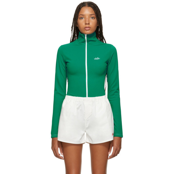 Anton Belinskiy Green Stretch Bodysuit