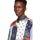 Loewe Multicolor Asymmetric Bandana Patchwork Shirt