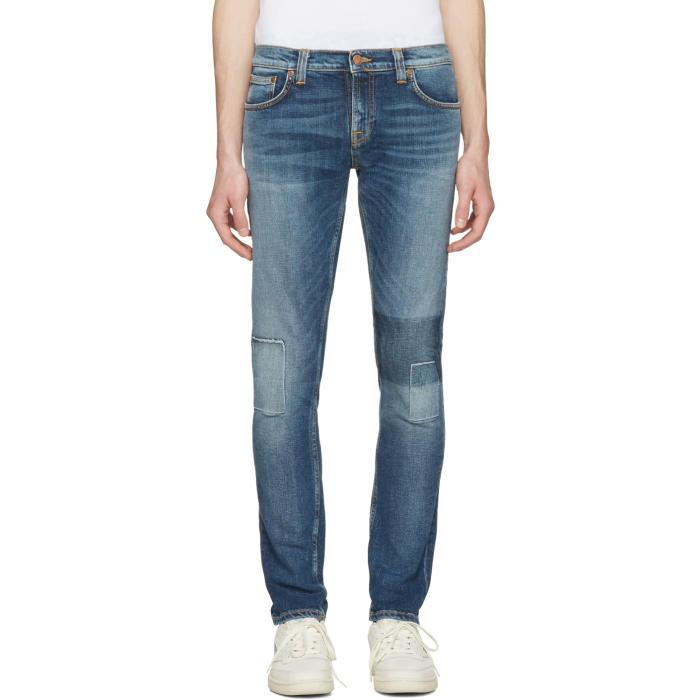 Photo: Nudie Jeans Blue Long John Jeans