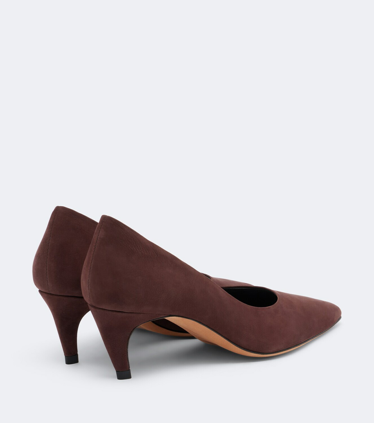 JUDE Blade suede pumps