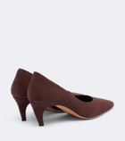 JUDE Blade suede pumps