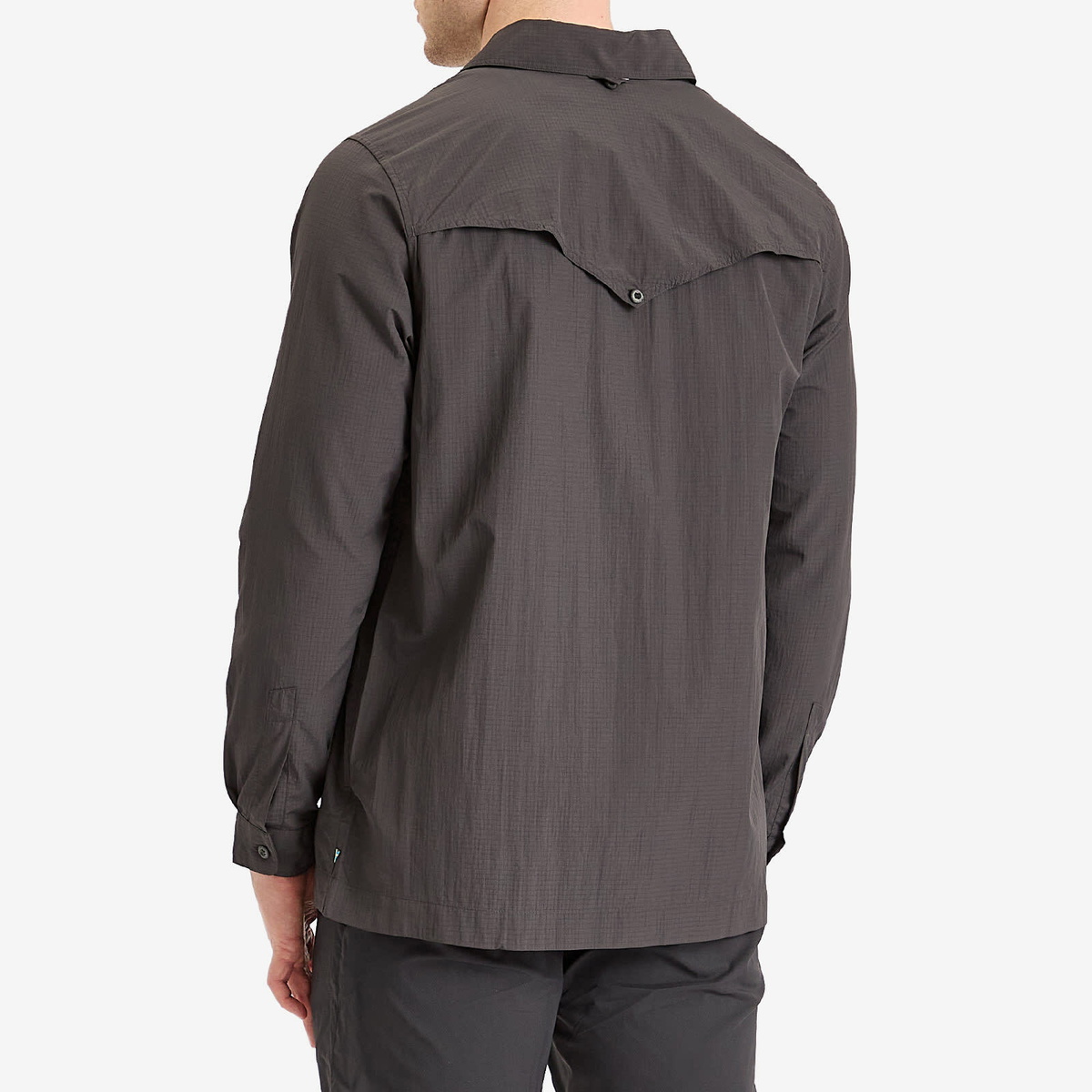 Klättermusen Men's Syn Long Sleeve Shirt in Raven