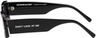 BONNIE CLYDE Black Show & Tell Sunglasses