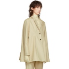 Ovelia Transtoto Beige Worker Coat