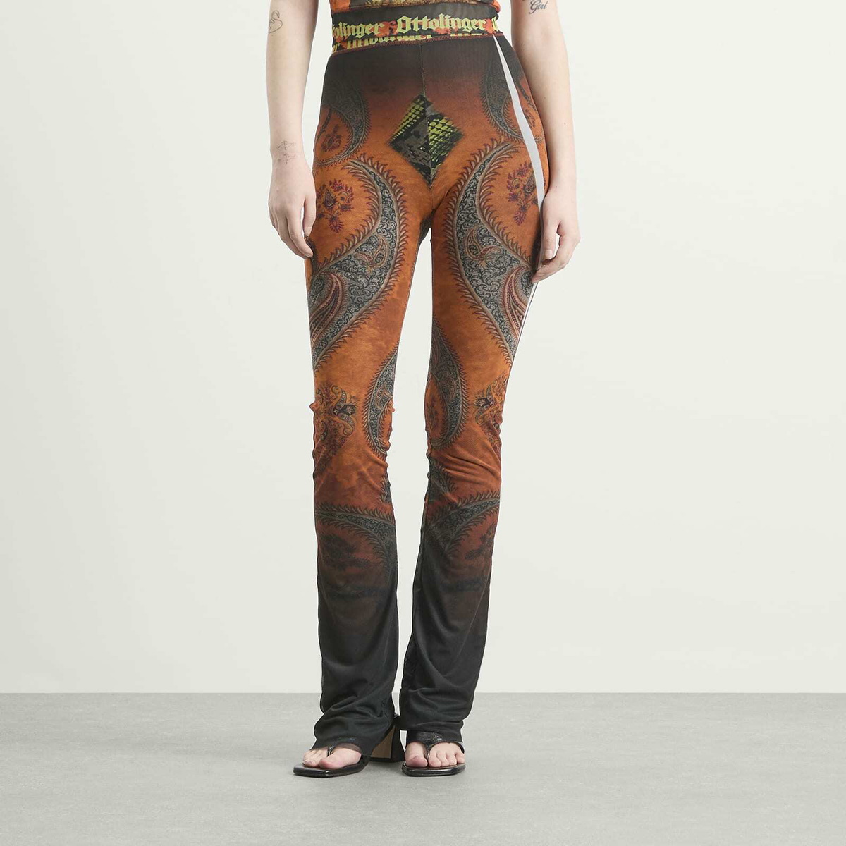 Ottolinger Women's Mesh Pants in Paisley
