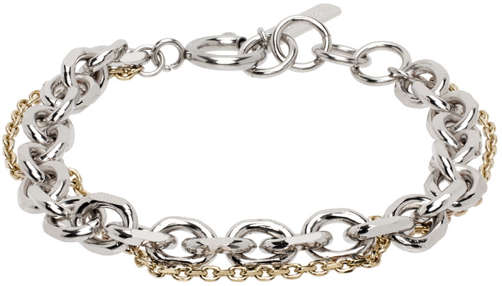 Photo: Justine Clenquet Silver & Gold Dana Bracelet