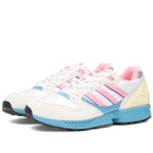 Adidas ZX 5020 Sneakers in Crystal White/Bliss Pink/Silver