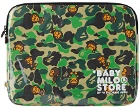 BAPE Green Baby Milo Store Laptop Case