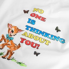 IDEA Nadia Lee Cohen No One Is Thinking About You T-Shirt in White