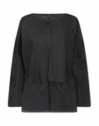 Manila Grace Womens Top in Black