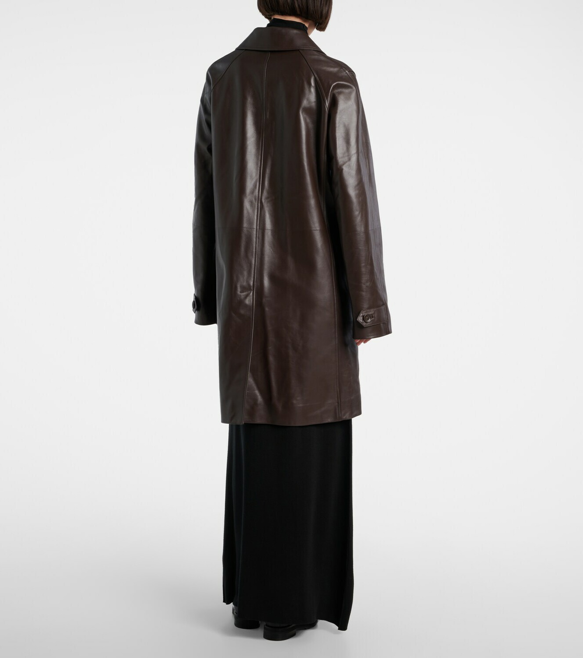The Row Gracia leather jacket