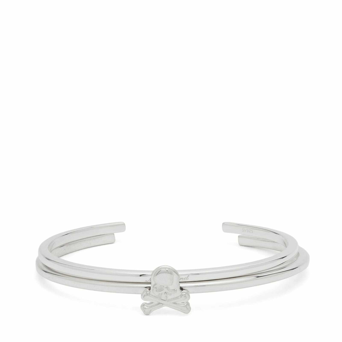 MASTERMIND WORLD Men's Skull Bangle in Silver