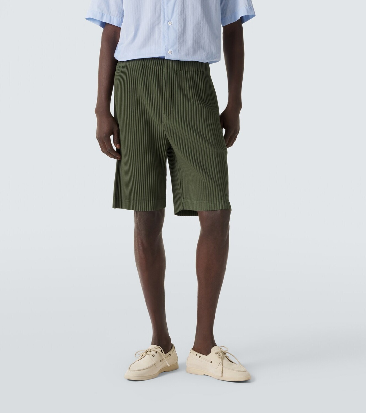 Homme Plissé Issey Miyake Color Pleats 2 Bermuda shorts