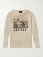 Enfants Riches Déprimés - Anti Matisse Printed Cotton-Jersey T-Shirt - Neutrals