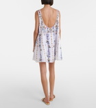 Camilla Printed cotton minidress