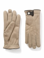 Brunello Cucinelli - Leather Gloves - Brown